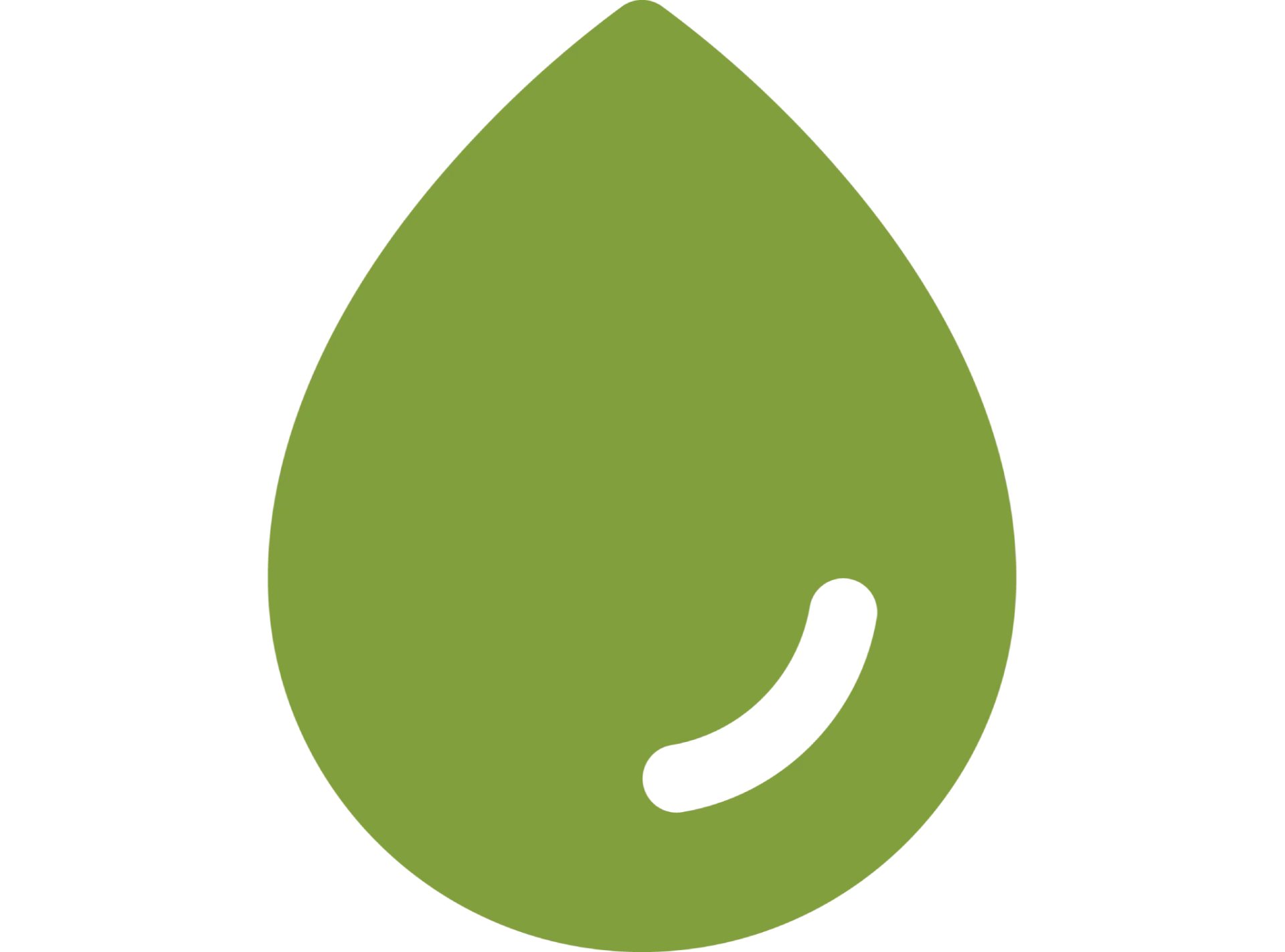 Green leaf with a white background, which is the logo of the Whatsapp logo